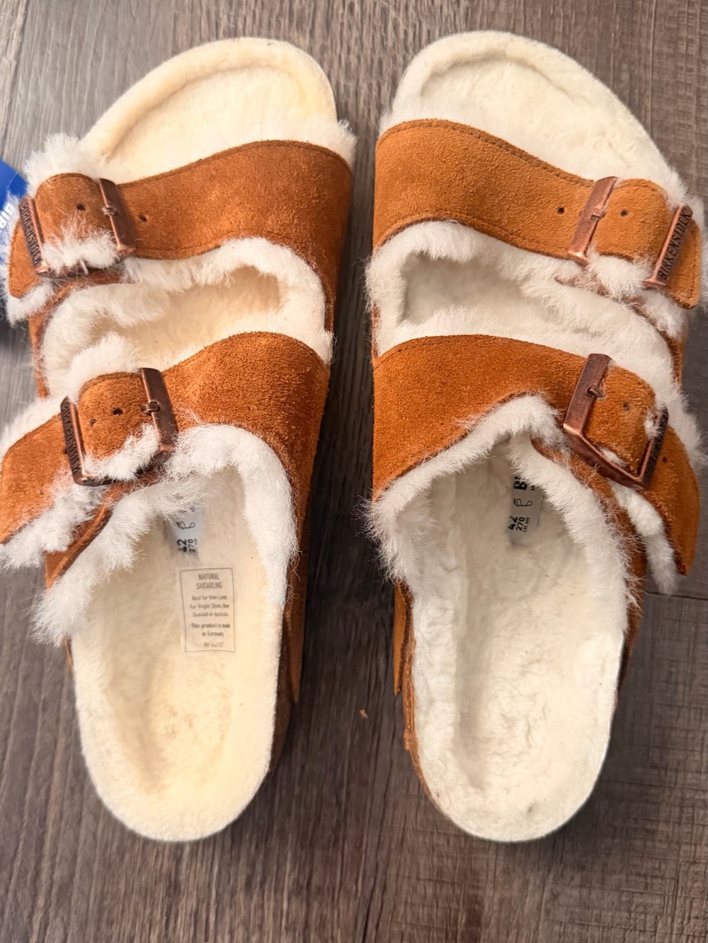 *BRAND NEW* Birkenstock Arizona Shearling Suede Sandal (Retail: $165)